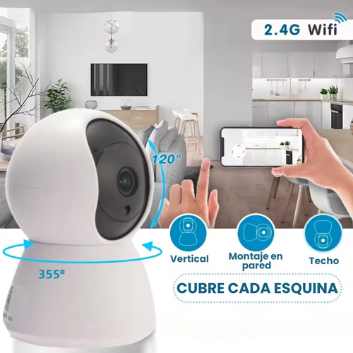 Cámara 4k WIFI 360º